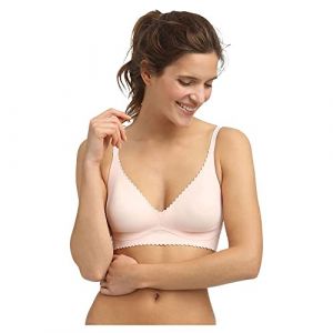 DIM Soutien-Gorge Triangle sans Armatures Body Touch Libre, Rose