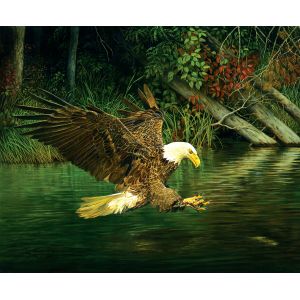 Sunsout Puzzle Karla Mann - Catching Dinner