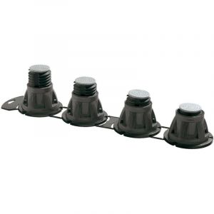 Image de Dubourgel Lot de 4 pieds réglables pour receveur de douche 300kg par pied - 747111