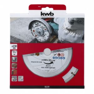 Kwb 796870 Kratixx Dia Disque à tronçonner Diamètre 230 mm