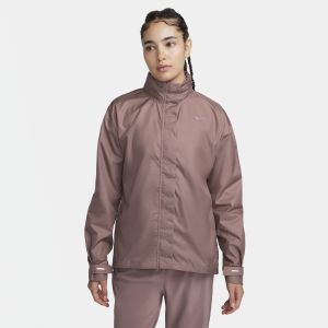 Nike Veste Running Fast Repel Femme - Smokey Mauve/Black, Smokey Mauve/Black - Taille L