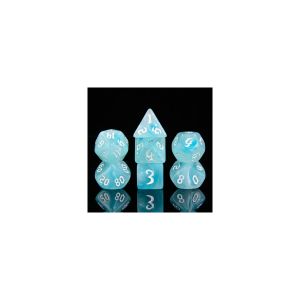 Epic Forge-Lot de 7 dés en boîte – Nuage Blanc