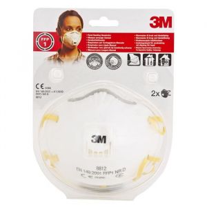 3M Lot de 2 masques antipoussi&egrave;re PROTECT