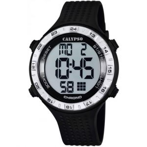 Calypso Montre Montres K5663-1 - Montre Silicone Noir Homme