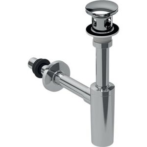 Geberit Siphon à tube plongeur Ø 32-40 mm chromé brillant