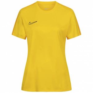 Nike Short-Sleeve Soccer Top W NK DF Acd23 Top SS, Tour Yellow/University Gold/Black, DR1338-719, L