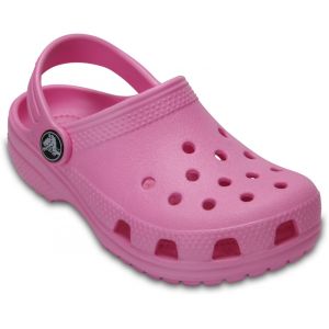 Image de Crocs Classic Clog Kids, Mixte Enfant Sabots, Rose (Carnation), 24-25 EU