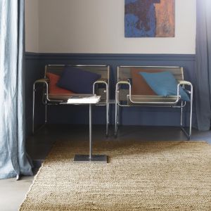 Vivaraise Tapis en jute naturelle Uni Jarod 300 x 200 cm - Naturel