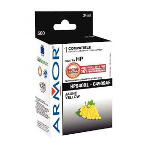 Armor Cartouche Compatible HP 940XL jaune