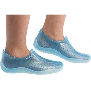 Cressi Water Shoes - Chaussons pour Sport Aquatique - Adulte et Enfant - Bleu (Aquamarina) - 29/30 EU