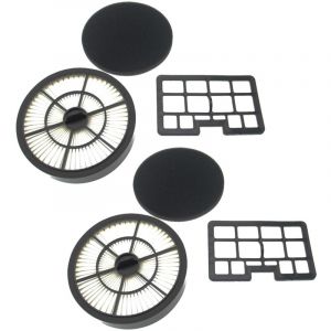 Image de Vhbw Lot de filtres compatible avec Singer svct 4020 aspirateur - 4x Filtres