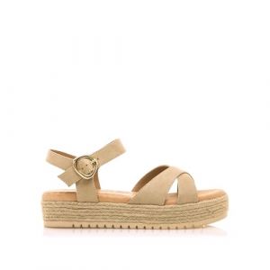 MTNG Pour femme. Sandales beiges Amelie