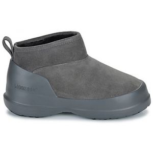 Moon boot Bottes neige MB LUNA LOW BOOT SUEDE Gris - Taille 36,37,38,39,40,41
