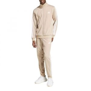 Adidas Survêtement Sportswear Basic 3-Stripes Tricot beige blanc - S