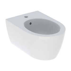Geberit ICon - Bidet suspendu, trou pour robinet, avec trop-plein, blanc alpin 501.898.JT.1