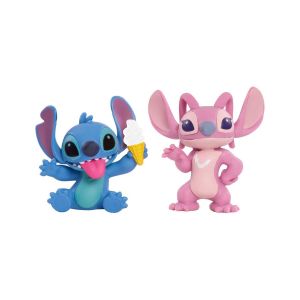 Just Play LILO STITCH PACK 2 FIGURINES ANGEL & STITCH 7 CM