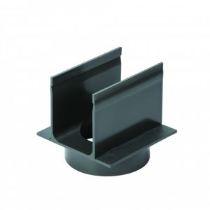 ACO Accessoires pour caniveaux Slimline - Sortie inférieure excentrique de Ø 80 mm