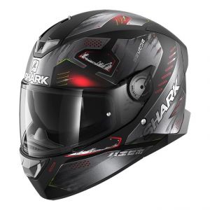 Shark Casque intégral Skwal 2.2 Venger Mat noir/anthracite/rouge - L