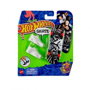 Mattel Mini Skateboard Chaussures incluses. Modèles Assortis, HGT46, Multicolore