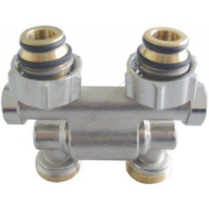 Oventrop Raccord d'arrêt droit ZB orientable. écrou 3-4 Multiflex F Réf. 1015711 diamètre : M 3-4