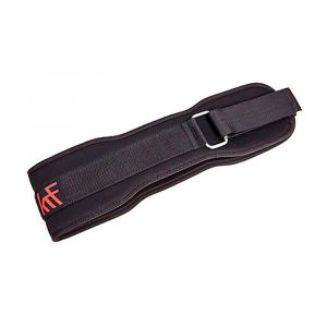 KRF Ceintures Nylon Weight Lifting - Black - Taille L