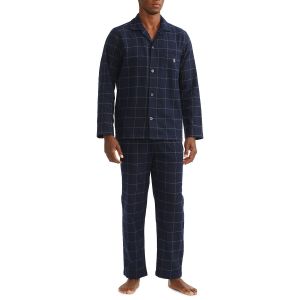 Ralph Lauren Pantalon en flannelle Bleu Marine - Taille M;S
