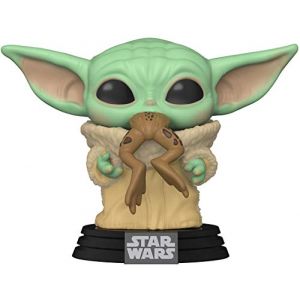 Funko Figurine Star Wars - The Mandalorian - The Child With Frog - Pop 10 Cm
