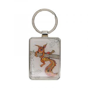 Image de Porte-cl&eacute; rectangle Ap Ecureuil Kiub Kook