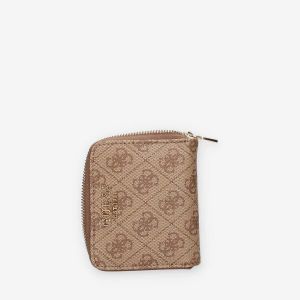 Guess Geldb&ouml;rse Laurel II 4G-Logo Portemonnaies 1 ct Braun Damen (55.89 &euro; / 1 ct)