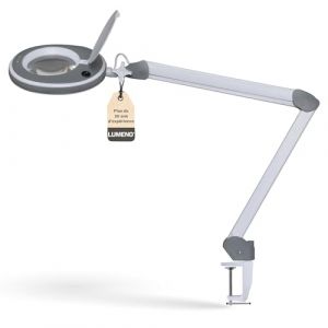 Lampe loupe LED 821X, loupe &Oslash; 125 mm