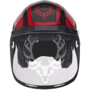 Integral Forest combiné casque noir/rouge, kox edition - Noir/rouge - Protos