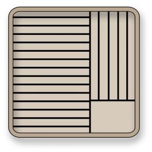 Pujadas Casier de Lavage &agrave; Assiettes 20 Assiettes