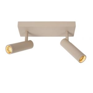 Lucide GRADO - Spot plafond - 2xGU10 (MR11) - Taupe