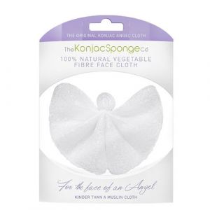 Image de The Konjac Sponge Co Serviette visage d'Ange - Tissu démaquillant