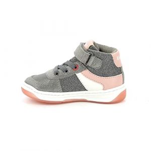 Kickers Sneakers hautes Kickalien Gris - Couleur Gris - Taille 24