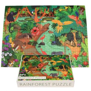 Puzzle 1000 pièces forêt tropicale Rex London