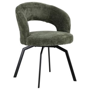 Happy Garden Chaise en chenille verte ehba - green