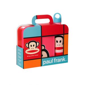 Image de Paul Frank Set repas enfant 1 gourde 1 box