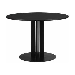 Normann Copenhagen Table ronde Scala / Ø 110 cm - Chêne noir noir en bois