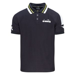 Diadora Icon Polo Hommes - Noir