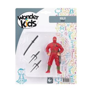 Wonder Kids Figurine ninja et accessoires