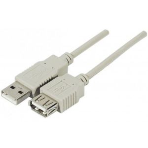 Image de 149383 - Rallonge USB 2.0 AA M/F 0,6m