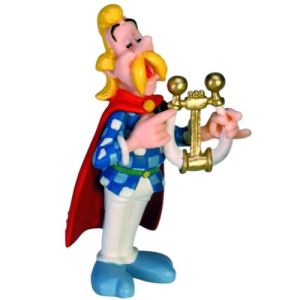 Image de Plastoy Figurine Assurancetourix et sa lyre (Astérix et Obélix)