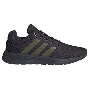 Adidas Lite Racer CLN 2.0, Chaussure de Course sur Route Homme, Carbon/Focus Olive/Grey, 40 2/3 EU