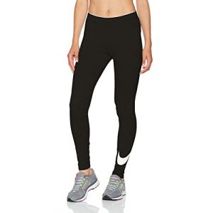 Image de Nike Tight Swoosh Sportswear pour Femme - Noir - Taille L - FeHomme