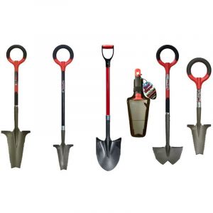 Venteo PACK ULTIME ROOTSLAYER - Outils de jardin multifonction - Facile d’utilisation - Acier de carbone - Poignée 360°