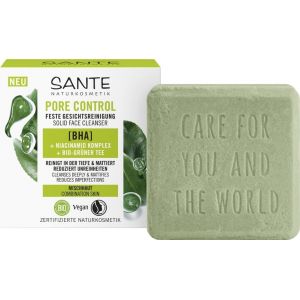 Image de Sante Naturkosmetik Pore Control Detergente Viso Solido - 60 g