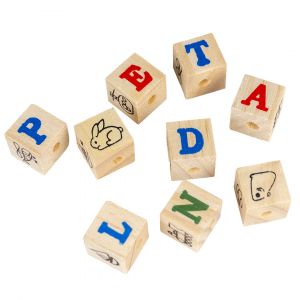 Jouet pour rongeurs cubes en bois Duvoplus Smart (x18)