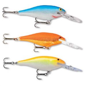 Rapala Leurre Shad Rap 7cm - longueur:7 poids (g):8 couleur:Silver profondeur de nage:1,50-3,30 code couleur:S type de leurre