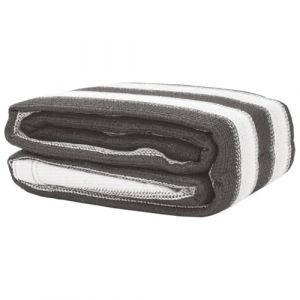 VidaXL Tapis De Tente Anthracite Et Blanc 400x500 Cm Pehd